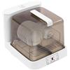panfudongk Lavastoviglie da tavolo, mini lavastoviglie, singola, lavastoviglie da tavolo con 6 l di consumo di acqua per appartamenti camper e appartamenti Touch Control