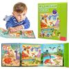 Ballery Puzzle Magnetici per Bambini, 3-in-1 Puzzle per bambini, Puzzle magnetico, Gioco Magnetico a Partire da 2 3 anni, Giocattoli Educativi per Bambini 3 4 5 Anni