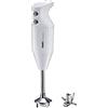 bamix Frullatore a immersione acciaio M160 ONE incl. lama multiuso in acciaio inox, 160 watt, 2 velocità, Made in Switzerland, Bianco