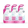 Veet Pure Strisce Depilatorie Viso Ipoallergeniche, Ceretta Baffetti e Viso, Dermatologicamente Testate, 48 strisce (3 confezioni da 16)