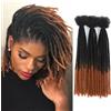 DXdixiu Dreadlock Extensions Synthetic Hair 30 Strands 100% Full Handmade Permanent Loc Extension Hair for Women/Men/Kids Daily Wear & Parties (T30)
