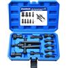 Zoomtools - Kit di strumenti per cuscinetti interni per moto, 10 pezzi, estrattore per cuscinetti per fori ciechi, set di strumenti per rimozione cuscinetti interni per moto, 8-25 mm