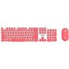 PANTONE Kit Tastiera e mouse Pantone SZ con mouse rosa [PT-MK004S]