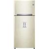 Lg PRONTA CONSEGNA - SPEDIZIONE IMMEDIATA Frigorifero Libera Installazione Doppia Porta Total No Frost Classe E Larghezza 78 cm Wi-Fi Dispenser acqua abbia - Beige LG GTF744SEPED