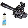 Well Airsoft Pack Assault Rifle D90H con Silenziatore, Lampada, Redot Elettrico, Bottiglia di 2000 Palline offerte (0,4 Joule)