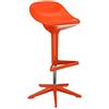 Kartell 4828/26 Spoon Sgabello, Arancione