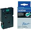 Brother TC-791 Nastro Laminato 9 mm, Nero / Verde