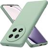 Byvuwiay Cover per Honor Magic7 Lite 5G Case, Morbida Silicone Liquida TPU Protettivo Ultra Slim Antiurto - Matcha
