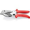 KNIPEX Cesoia per cornici e per profili in resina sintetica e gomma cromata rivestiti in resina sintetica 215 mm, 94 35 215