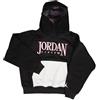Nike Jordan Felpa da Ragazza con Cappuccio Fundamentals Blocked Nera Taglia M (137-147 CM) Codice 45C963-023