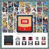 Generic 208 in 1 ds Game, Contains 208 Games, Super Combination Game Card,Retro Classic DS Games, Suitable for NDS,NDSi,3DS,New,DS,2DS