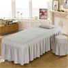 Highdi Lenzuolo da Lettino per Massaggi, Antiscivolo Lenzuolo Tavolo per Massaggi, Copertura per Lettino Massaggio Portatile, Lettino Massaggio Adatto per Spa Salone Tatuaggi (70X185,Grigio)
