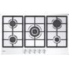 Candy Piano Cottura 5 Fuochi a Gas 86 cm colore Inox Moderna - CHG93WX-1