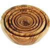 D.O.M. Die Olivenholz-Manufaktur D.O.M.® - Set di 6 ciotole rotonde in legno d'ulivo