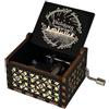 Cuzit Scatola musicale incisa Il Signore degli Anelli, giocattolo musicale innovativo, regalo per compleanno, San Valentino, Natale, Ringraziamento