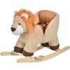DecHome Cavallo A Dondolo Stile Leone Seduta Imbottita Suono 18-36 Mesi - 330115