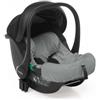 Foppapedretti - Cover Tencel per Seggiolino Auto I-Size cm 100/150 - Grey