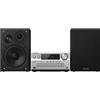 Panasonic SC-PMX802E-S set audio da casa Mini impianto domestico 120 W Nero, Argento [SC-PMX802E-S]