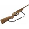 AnticaPorta Fucile con cinghia in legno spara elastici 66 cm