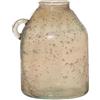 Alexandra House Living Vaso in vetro riciclato marrone vetro 18 x 18 x 23 cm