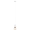 Eglo Leuchten my light Sospensione pendel Pozueta 1 con cavo stile minimal bianco satinato 900798/20