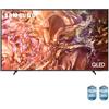 Samsung TV QE50QE1DAUXZT QLED 4K, Smart TV 50 Quantum processor Lite 4K, AirSlim, DVBT-2, Q-Symphony & OTS Lite, Integrato con Alexa e Bixby, compatibile con Google Assistant, Titan Gray 2024