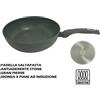 Casalinghi Letizia Ceramica Padella Antiaderente Induzione in Alluminio Saltapasta 32 cm Granpierre