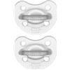 CHICCO GOMMOTTO SILICONE CRYSTAL 6-16 MESI 2 PEZZI