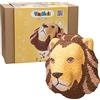PlayMais HOME Lion per bambini e bambine a partire da 5 anni | Oltre 9000 PlayMais per creare decorazione a parete | Promuove la creatività e l'abilità motoria | Giocattoli organici al 100%