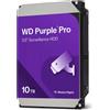 Western Digital Purple Pro WD102PURP disco rigido interno 10 TB 7200 Giri/min 512 MB 3.5" Serial ATA III [WD102PURP]