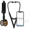 GIMA 3M LITTMANN STETOSCOPIO CORE DIGITAL - 8863 - nero - finitura rame brillante