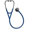 GIMA Stetoscopio Littmann Cardiology IV - 6202 - blu navy - finitura fumo brillante