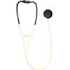 GIMA Stetoscopio Littmann Cardiology IV - 6186C - alabastro - finitura nera - connettore nero