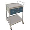 GIMA CARRELLO DELUXE con 2 cassetti - 29 x 40 x 10,5 cm