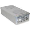GIMA Container per sterilizzazione con valvola, grande h135 mm - grigio