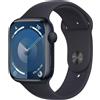 Apple Watch Serie 9 2023 GPS 45mm Cassa Alluminio Mezzanotte Sport Midnight