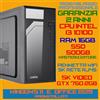 Intel COMPUTER PC FISSO CPU INTEL i3-10100F RAM 16GB SSD500GB DVDRW GT750-2GB Wifi