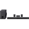 Lg Soundbar Bluetooth 4.1 Potenza 220 Watt Dolby Digital con Subwoofer Wireless e Casse Posteriori colore Nero - SQC4R