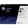 HP Confezione da 2 cartucce originali Toner nero ad alta capacità LaserJet 80X