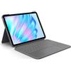 Logitech Combo Touch QWERTZ Tedesco Smart Connector Grigio