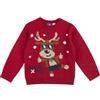 Chicco Maglioni di Natale in Tricot Bambino e Ragazzo/Bambina e Ragazza, Rosso (4), 7 Anni, Designed in Italy