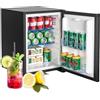 Smad Frigo 12V, Frigorifero Camper, Portatile 220V, Silenzioso, Piccolo per Auto, Camera Ufficio Hotel, 0-10℃, 40 Litri, Nero