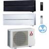 Mitsubishi Climatizzatore Condizionatore Mitsubishi Kirigamine Style Wifi R32 Dual Split Inverter 9000 + 12000 BTU con U.E. MXZ-2F53VF Classe A+++/A++
