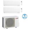 Mitsubishi Climatizzatore Condizionatore Mitsubishi MSZ-AY Wifi R32 Dual Split Inverter 9000 + 12000 BTU con U.E. MXZ-2F42VF Classe A+++/A++