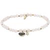 Fossil Bracciale Donna Benessere, Lunghezza Interna: 165 mm Bracciale Rosa Semi-Prezioso, JA6922710