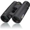 National Geographic Binocolo Luchs 10 x 42, impermeabile, ingrandimento 10x, obiettivo 42 mm, vetro BaK-4, rivestimento multistrato, conchiglie oculari Twist-up