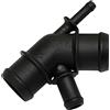 AERZETIX - C67203 - Flangia del liquido di raffreddamento - numero di ingressi/uscite 4 - compatibile con numeri OE 1J0 121 087C