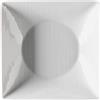ROSENTHAL STUDIO-LINE PIATTO FONDO QUADRATO 20 CM MESH BIANCO