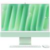 Apple PC All In One iMac da 24 pollici con display Retina 4.5K: chip M4 CPU a 8