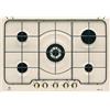 REX ELECTROLUX REX PIANO COTTURA RGG7253OON - 5 FUOCHI FIAMMA PURA SICUREZZA SICURGAS 74.4 cm